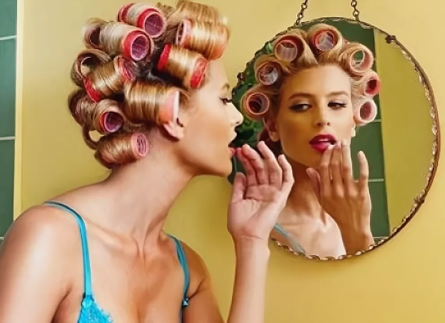 use curlers.